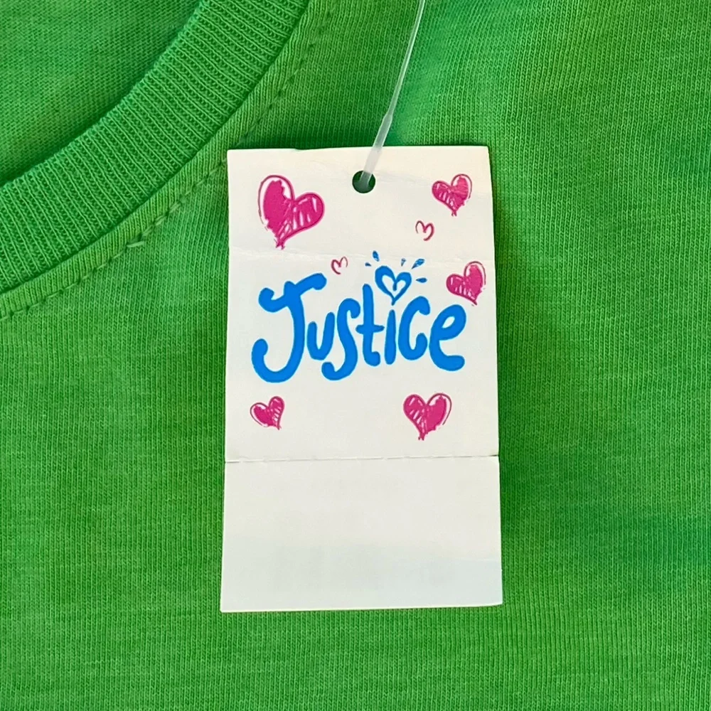 NWT Justice Girls Soccer T-Shirt